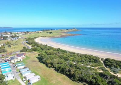 East Beach Tourist Park Beachfront Camping and Cabins Low Head Tasmania